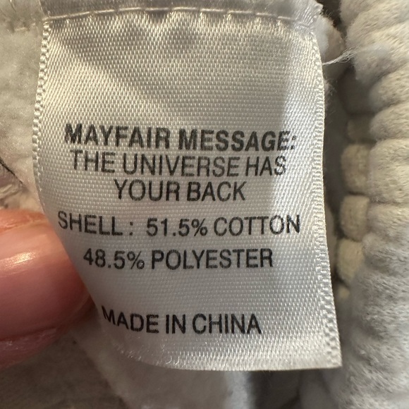 The Mayfair Group Empathy Always Embroidered Sweatpants-Size Small/Medium - Picture 7 of 7